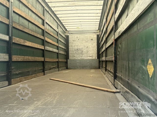 Auflieger mit Pritsche & Plane Schmitz Cargobull Curtainsider Mega