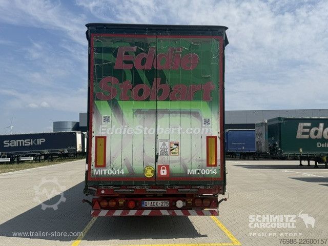 Auflieger mit Pritsche & Plane Schmitz Cargobull Curtainsider Mega
