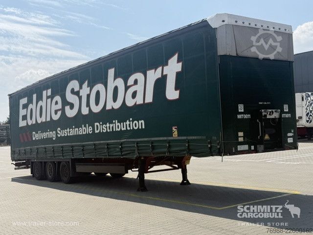 Auflieger mit Pritsche & Plane Schmitz Cargobull Curtainsider Mega