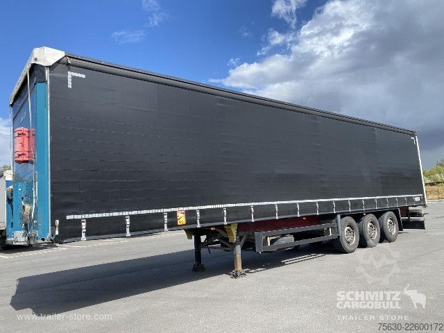 Auflieger mit Pritsche & Plane Schmitz Cargobull Semitrailer Curtainsider Standard
