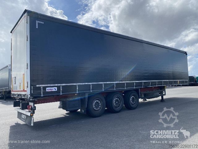 Auflieger mit Pritsche & Plane Schmitz Cargobull Semitrailer Curtainsider Standard