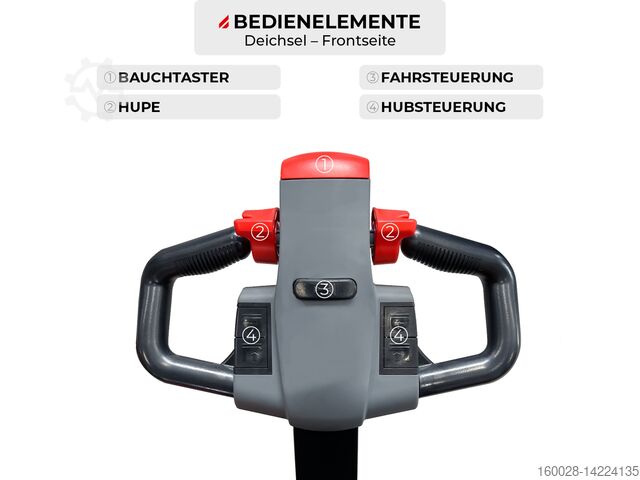 Hochhubwagen SCHORR Elektro Hochhubwagen Pro 1,2t 3,6m