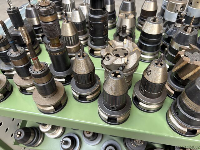 BT40 assortment, 76 pieces including Wohlhaupter, etc. Wohlhaupter BT40