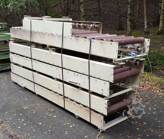 80 m driven roller conveyor unbekannt Rollenbreite 600 mm