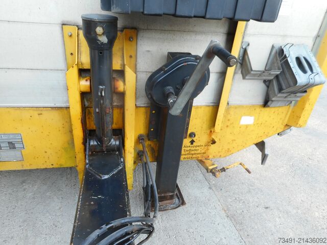 Low loader trailer for construction machinery Tima TP600/10,5