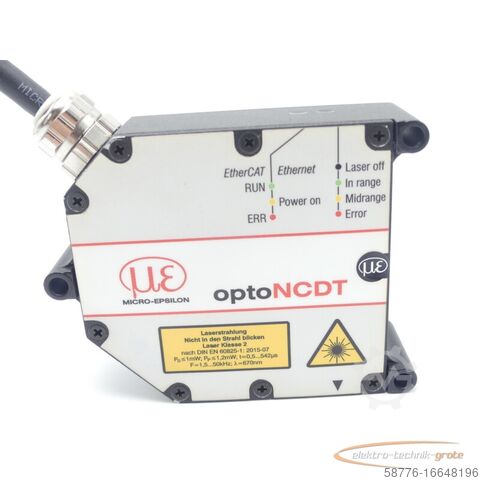 Komponente  Micro-Epsilon optonNCDT Laser-Wegsensor ILD2300