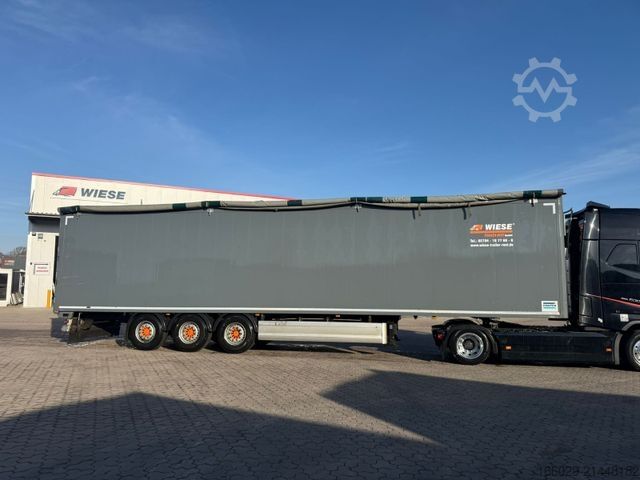 Walking floor semitrailer KNAPEN K100 Schubboden 92m³ 10mm Boden TÜV NEU