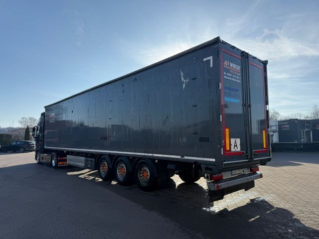 Walking floor semitrailer KNAPEN K100 Schubboden 92m³ 10mm Boden TÜV NEU