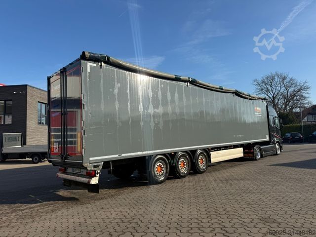 Walking floor semitrailer KNAPEN K100 Schubboden 92m³ 10mm Boden TÜV NEU