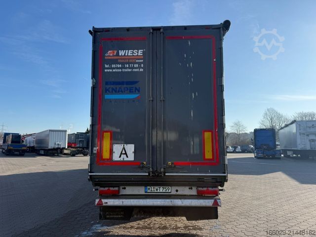 Walking floor semitrailer KNAPEN K100 Schubboden 92m³ 10mm Boden TÜV NEU