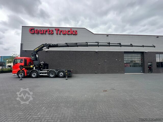Crane truck MAN TGS 35.480 8X2 TREKKER + PALFINGER PK 92002-H K...