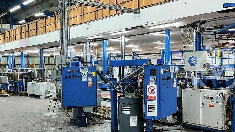 Horizontale Fertigungslinie für Fenster GED Horizontal production line for windows