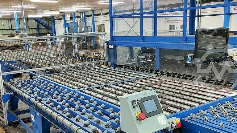 Horizontale Fertigungslinie für Fenster GED Horizontal production line for windows