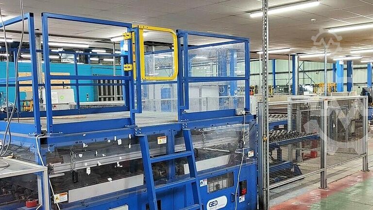 Horizontale Fertigungslinie für Fenster GED Horizontal production line for windows