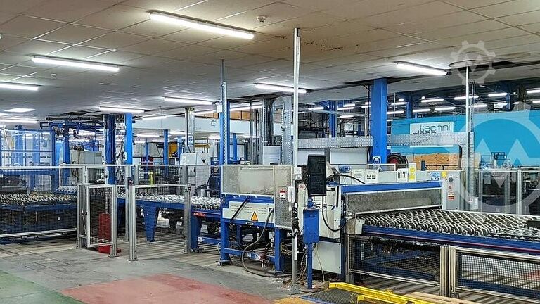 Horizontale Fertigungslinie für Fenster GED Horizontal production line for windows