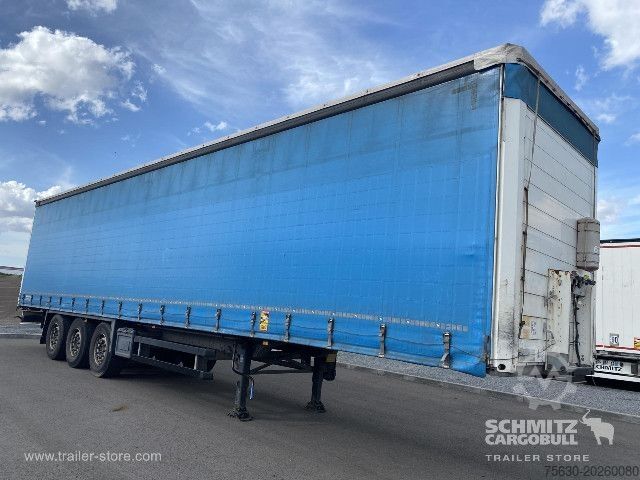 Open semitrailer with tarp Schmitz Cargobull Semitrailer Curtainsider Standard