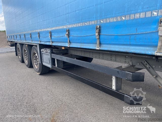 Open semitrailer with tarp Schmitz Cargobull Semitrailer Curtainsider Standard