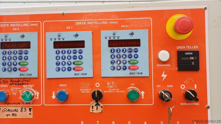 4-sided planer Leadermac Hypermac 823