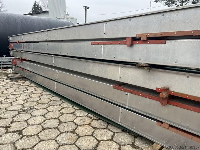 Aluminiumförderband 10 m x 50 cm  