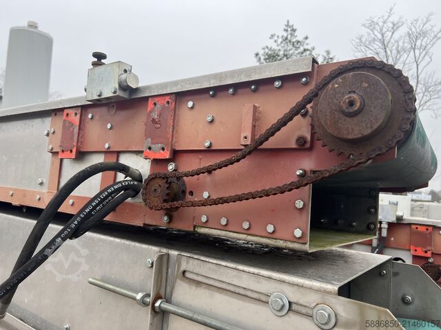 Aluminum conveyor feeder 10 m x 50  