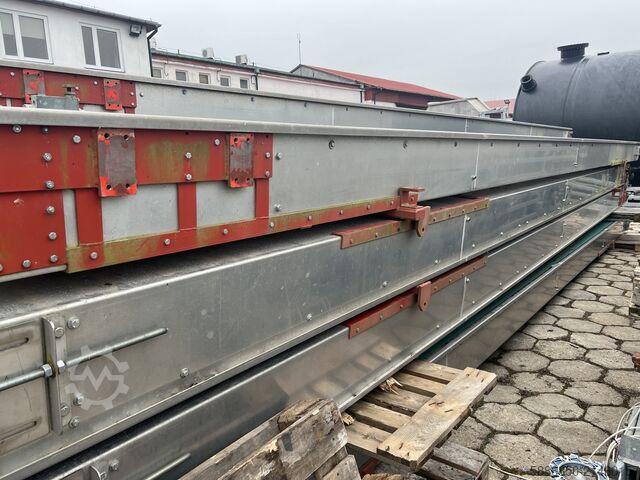 Aluminum conveyor feeder 10 m x 50  