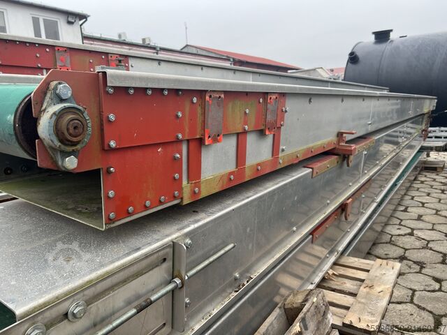 Aluminum conveyor feeder 10 m x 50  