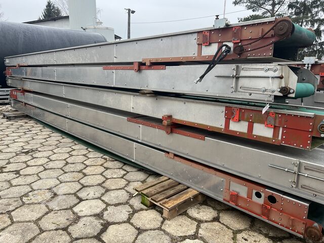 Aluminum conveyor feeder 10 m x 50  