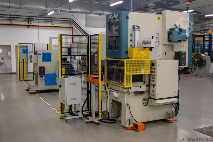 Complete press line 80 t DIRINLER Dirinler CDCS 800 P81