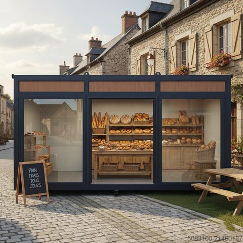 600x240cm AUSSTELLUNGS- BÜROCONTAINER VASG COMPOSITES ES-600EC