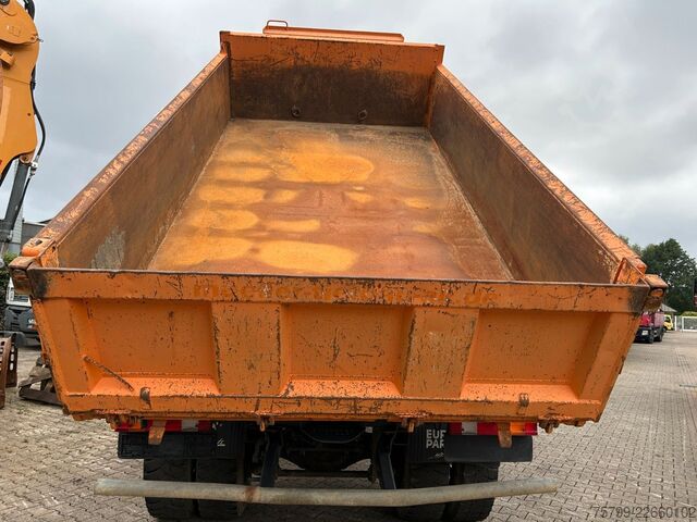 Dreiseitenkipper LKW MERCEDES-BENZ 1850 V8 Actros 3Skipper + Bordmatik ALLRAD