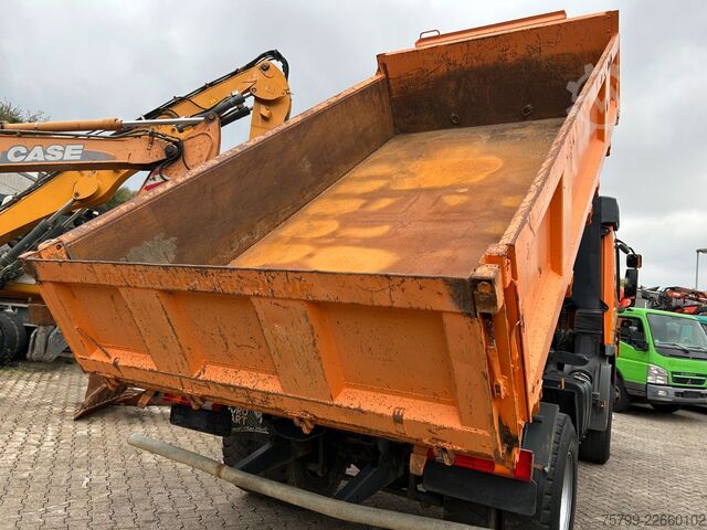 Dreiseitenkipper LKW MERCEDES-BENZ 1850 V8 Actros 3Skipper + Bordmatik ALLRAD