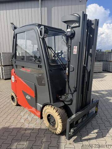 Electric 4-wheel forklift Linde E25H-02