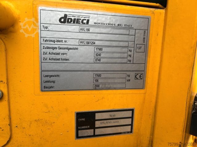 Telehandler DIECI Drehbarer Teleskoplader Pegasus 40.25 TA mit JIB