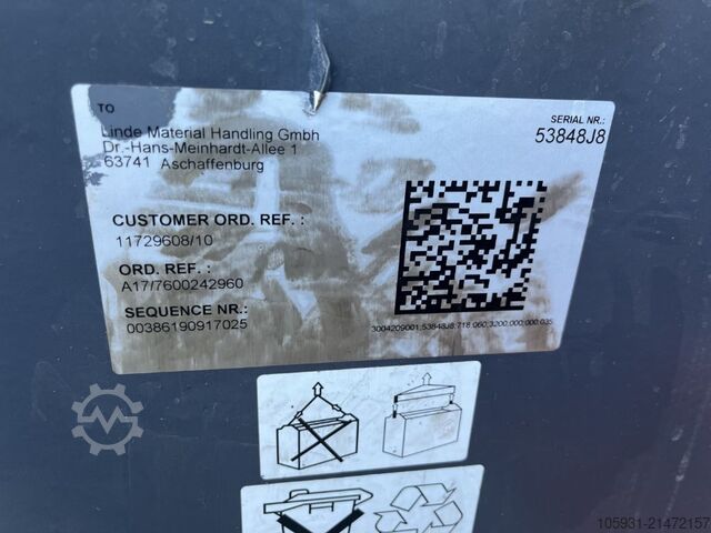 Elektro 3 Rad-Stapler Linde E16C-02