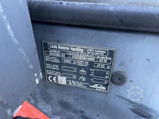 Treibgasstapler Linde H30T-01