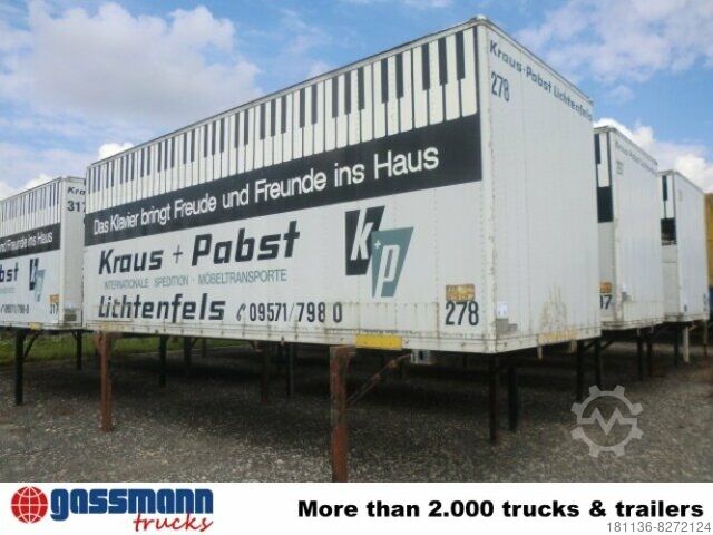 Swap body truck SOMMER WB Koffer