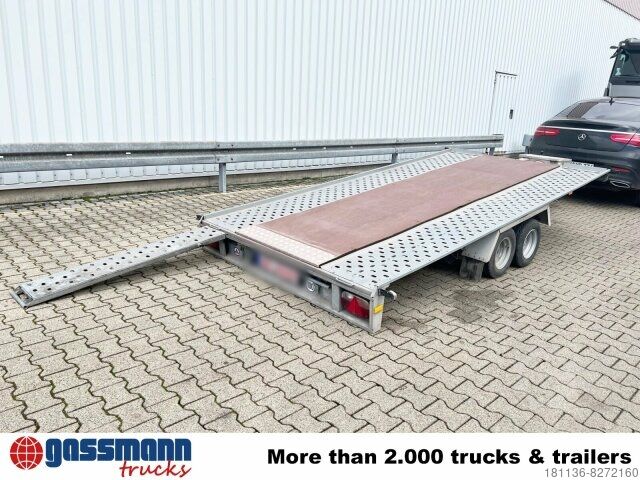 Low loader trailer Stema Ateo 2 Autotransportanhänger
