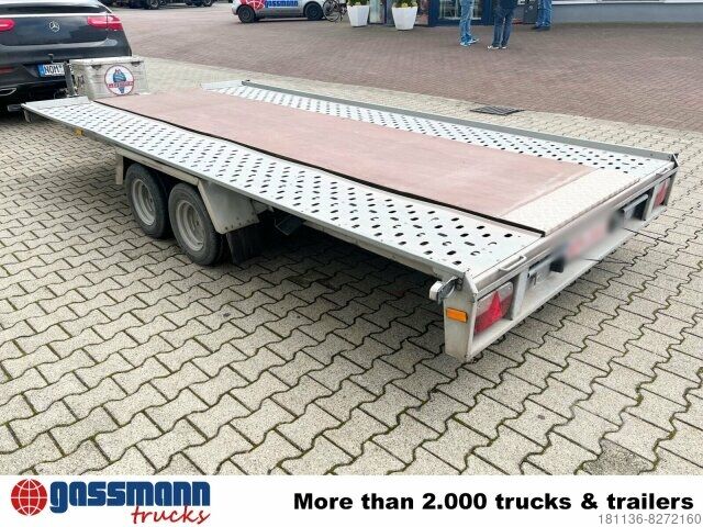 Low loader trailer Stema Ateo 2 Autotransportanhänger