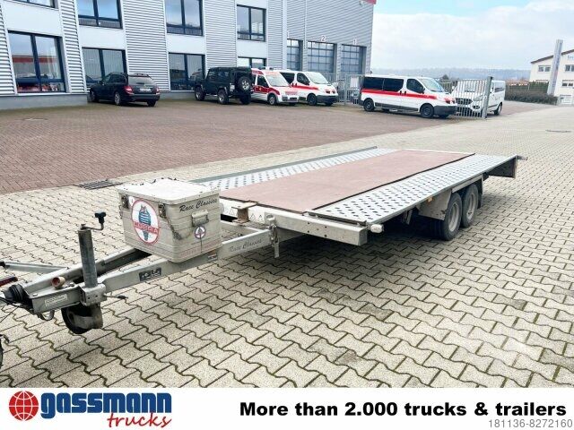 Low loader trailer Stema Ateo 2 Autotransportanhänger