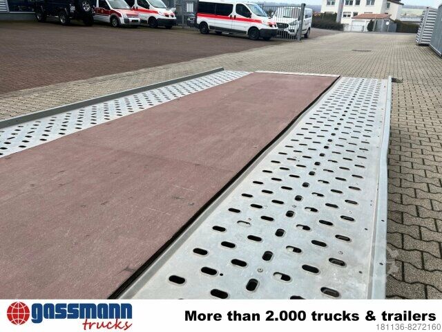Low loader trailer Stema Ateo 2 Autotransportanhänger