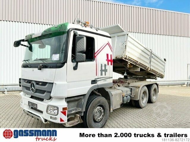 Tipper truck  3-Seiten-Kippaufbau/Wechselsystem