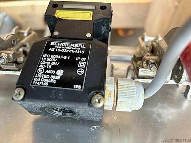 Wirbelstrom-Siebmaschine AZO DA 350