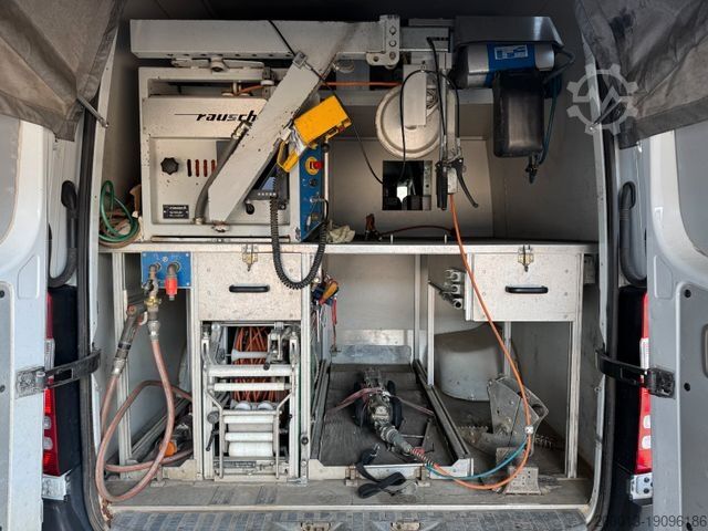 Saugwagen MERCEDES-BENZ Sprinter MB TV-Fzg mit Rausch Inspektion Einheit