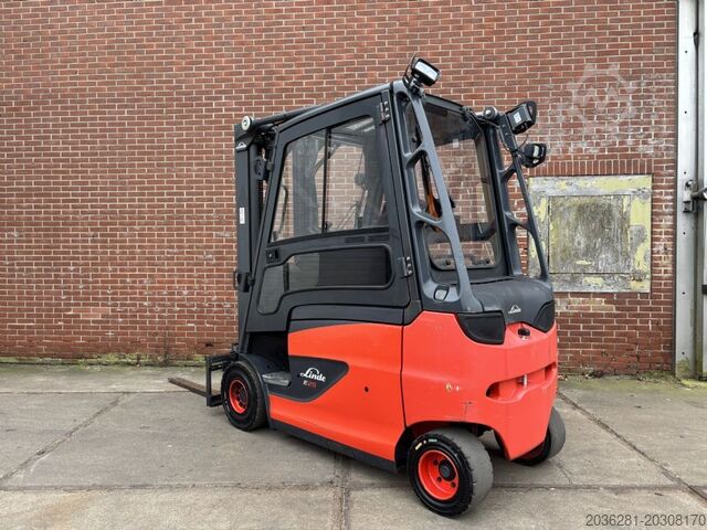 Electric 4-wheel forklift Linde E25HL-01/600