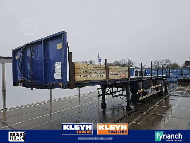 Loading platform ATM PLATEAU steering axle