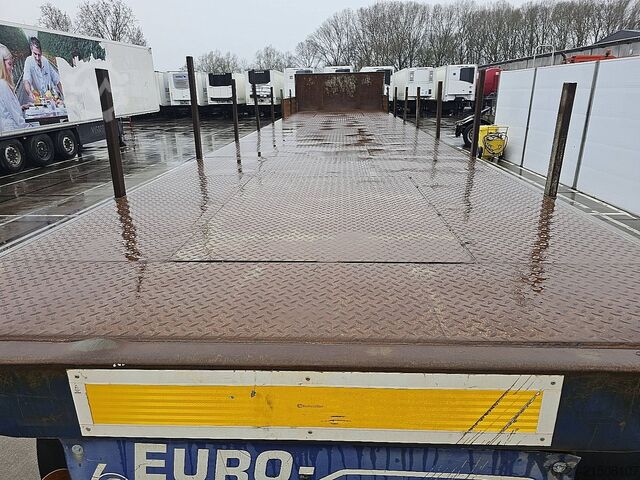 Loading platform ATM PLATEAU steering axle