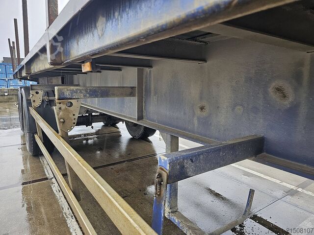Loading platform ATM PLATEAU steering axle
