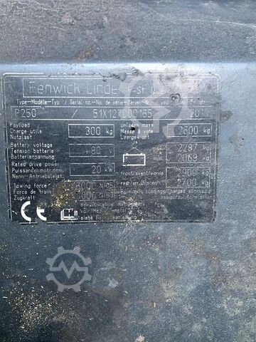 Elektro Plattformwagen Linde P 250