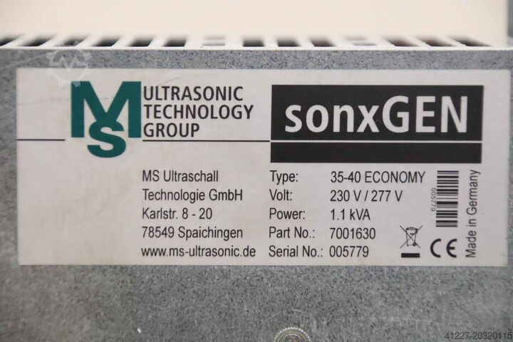 Ultraschallgenerator MS ULTRASONIC 35-40 ECONOMY