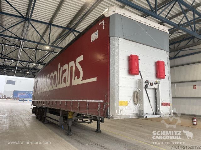 Auflieger mit Pritsche & Plane Schmitz Cargobull Curtainsider Standard